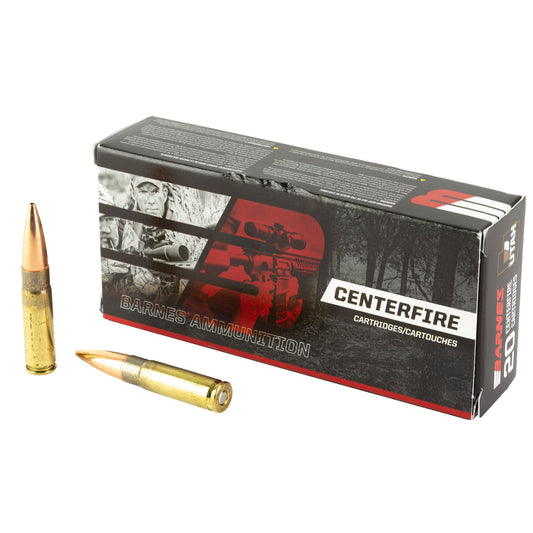 Barnes Ammunition 300 Blackout 120 Grain Hollow Point - 20 Rounds Per Box