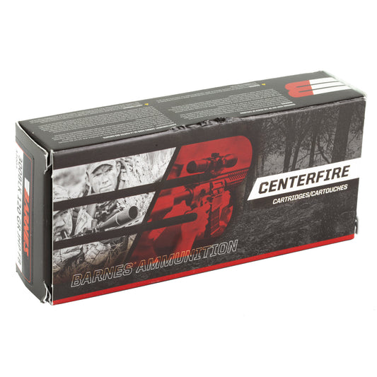 Barnes Ammunition 300 Blackout 120 Grain Hollow Point - 20 Rounds Per Box
