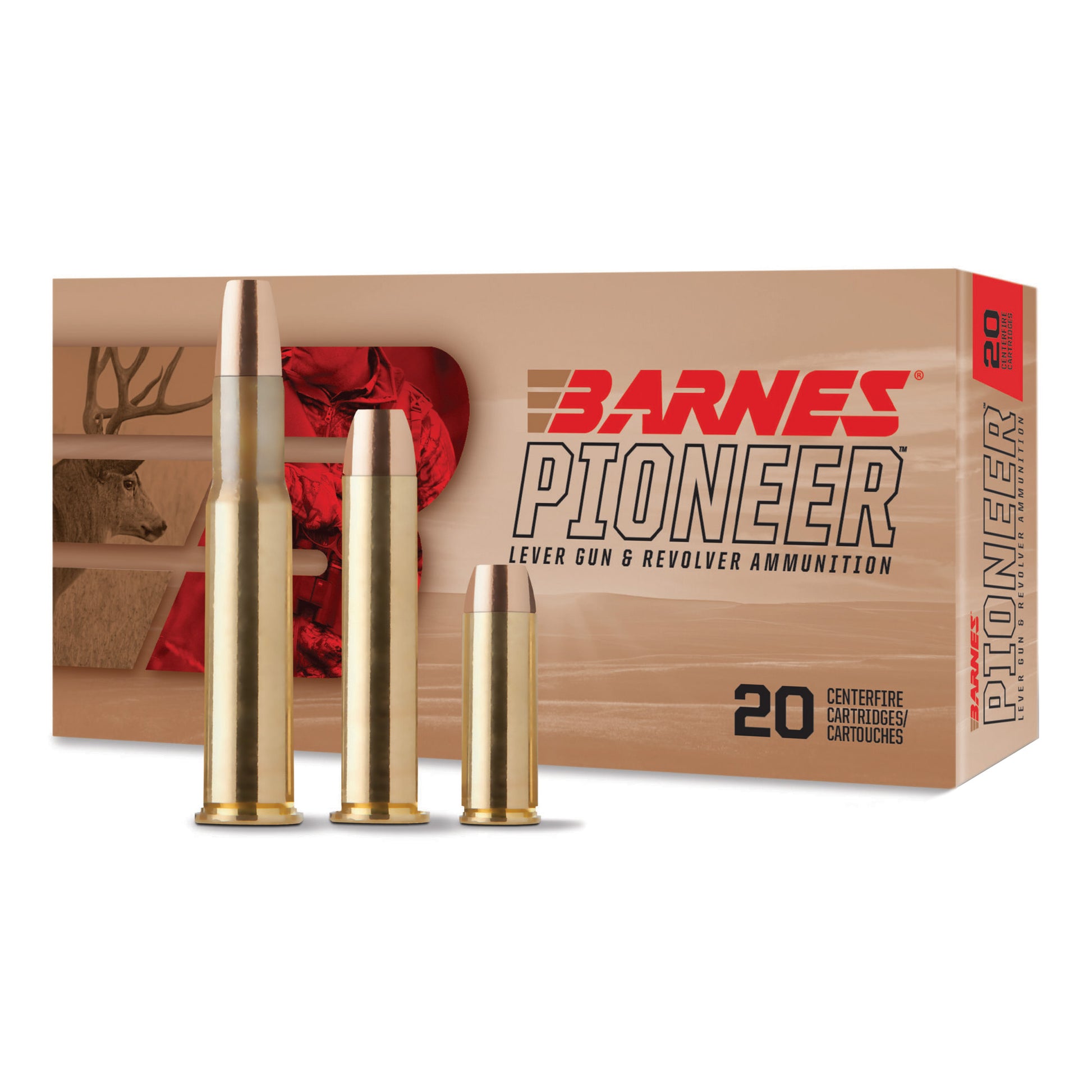 Barnes Pioneer 30-30 Winchester Soft Point Ammunition - 190 Grain, 20 Rounds per Box