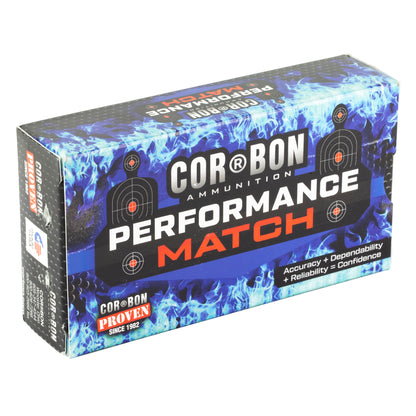 Corbon Ammo Performance Match 9mm Luger 147-Grain Full Metal Jacket Ammunition (50 Rounds)