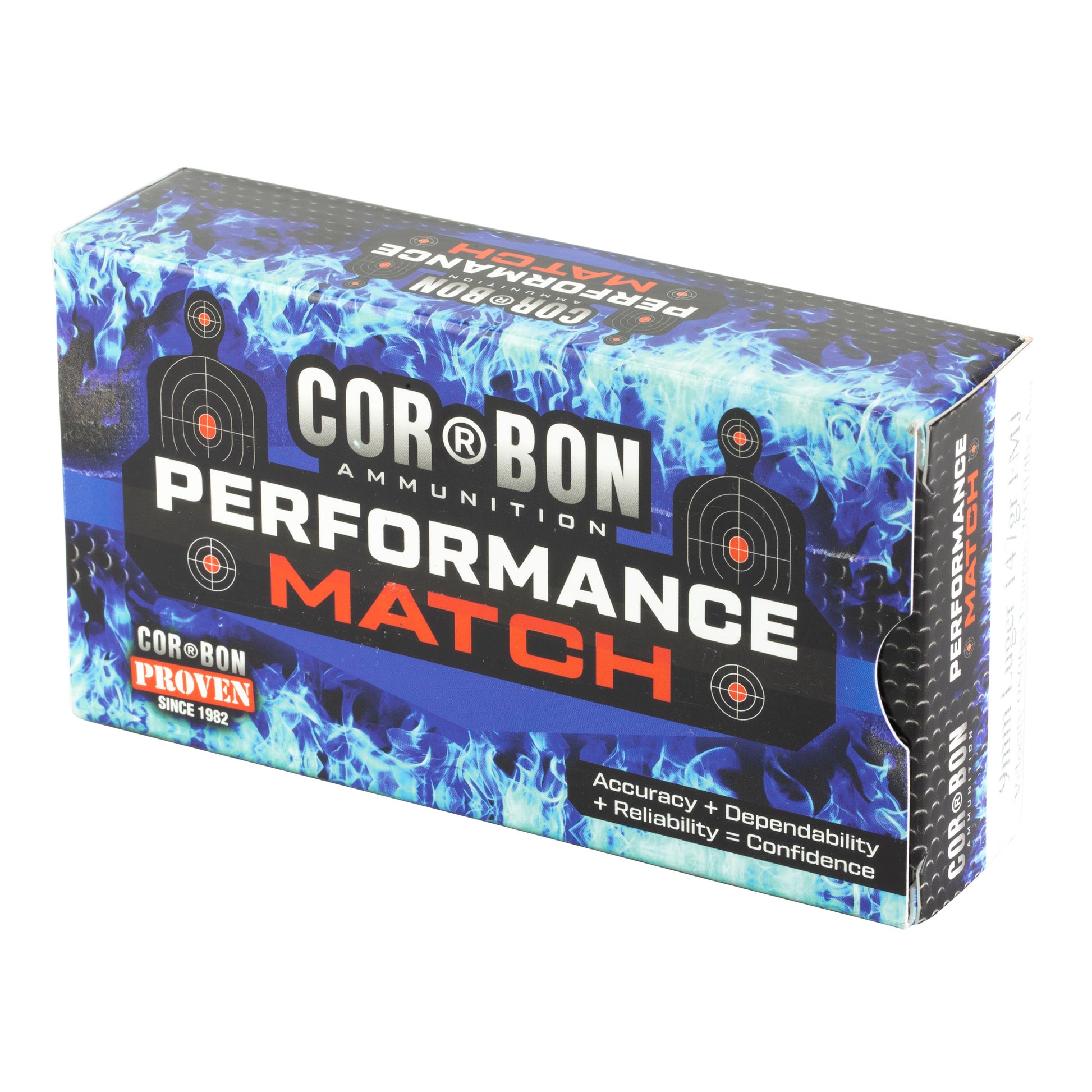 Corbon Ammo Performance Match 9mm Luger 147-Grain Full Metal Jacket Ammunition (50 Rounds)