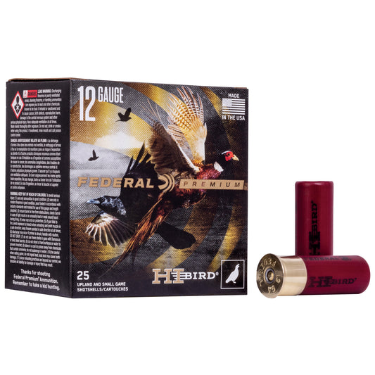 Federal Hi-Bird 12 Gauge 2.75-Inch #7.5 Shot * 1 1/4 oz, 25 Rounds per Box