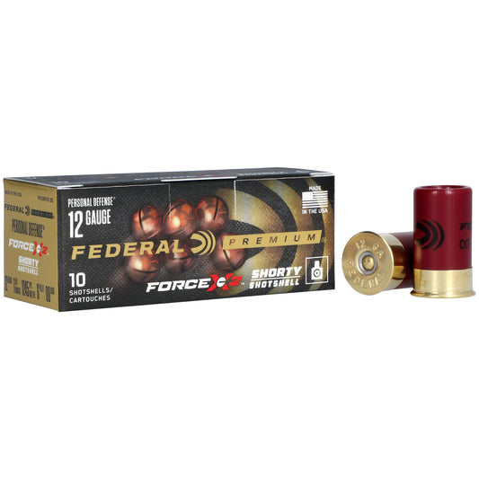Federal Premium Force X2 12 Gauge 00 Buckshot * Enhanced Self-Defense Load