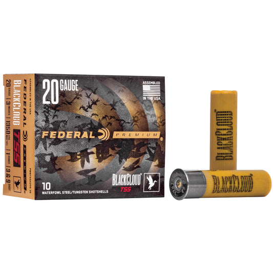 Federal Premium Black Cloud TSS 20 Gauge Shotshells - 1 oz #3 and #9, 10/Box