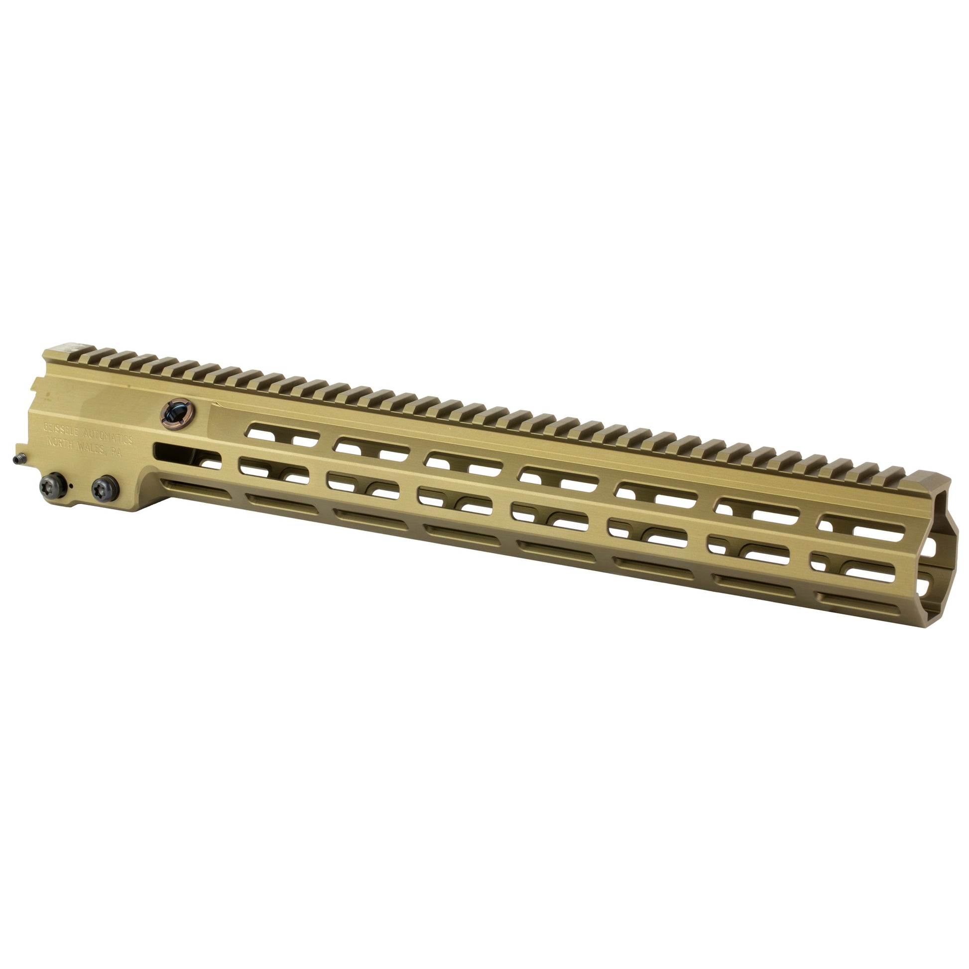 Geissele Super Modular Rail MK16 * Desert Dirt Color for AR-15, 15-inch M-LOK Handguard