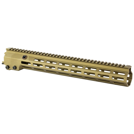 Geissele Super Modular Rail MK16 * Desert Dirt Color for AR-15, 15-inch M-LOK Handguard