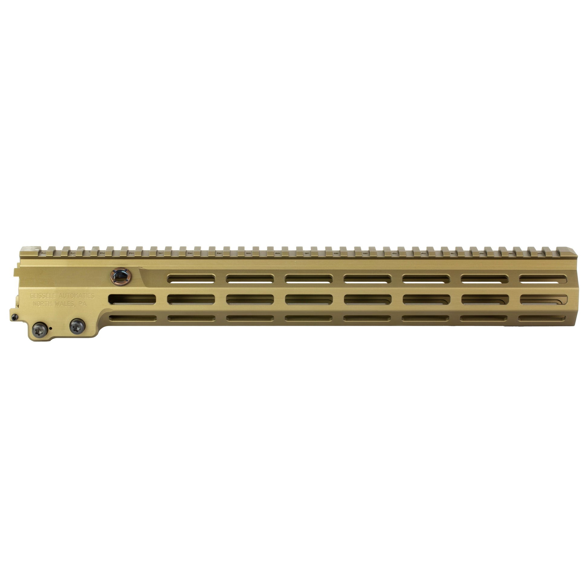 Geissele Super Modular Rail MK16 * Desert Dirt Color for AR-15, 15-inch M-LOK Handguard