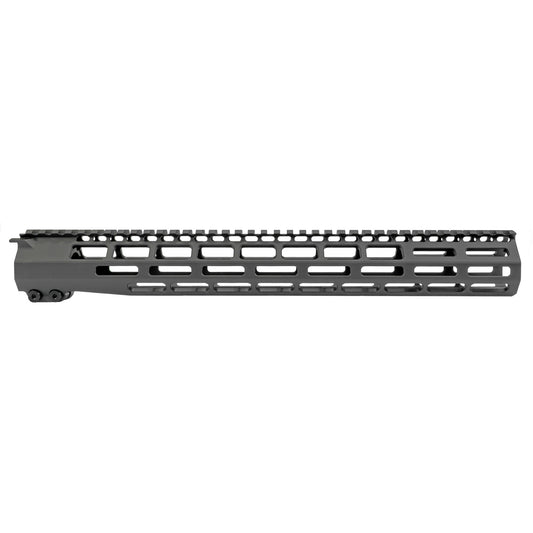 Grey Ghost Precision GGP AR15 15-Inch M-LOK Handguard in Sniper Gray