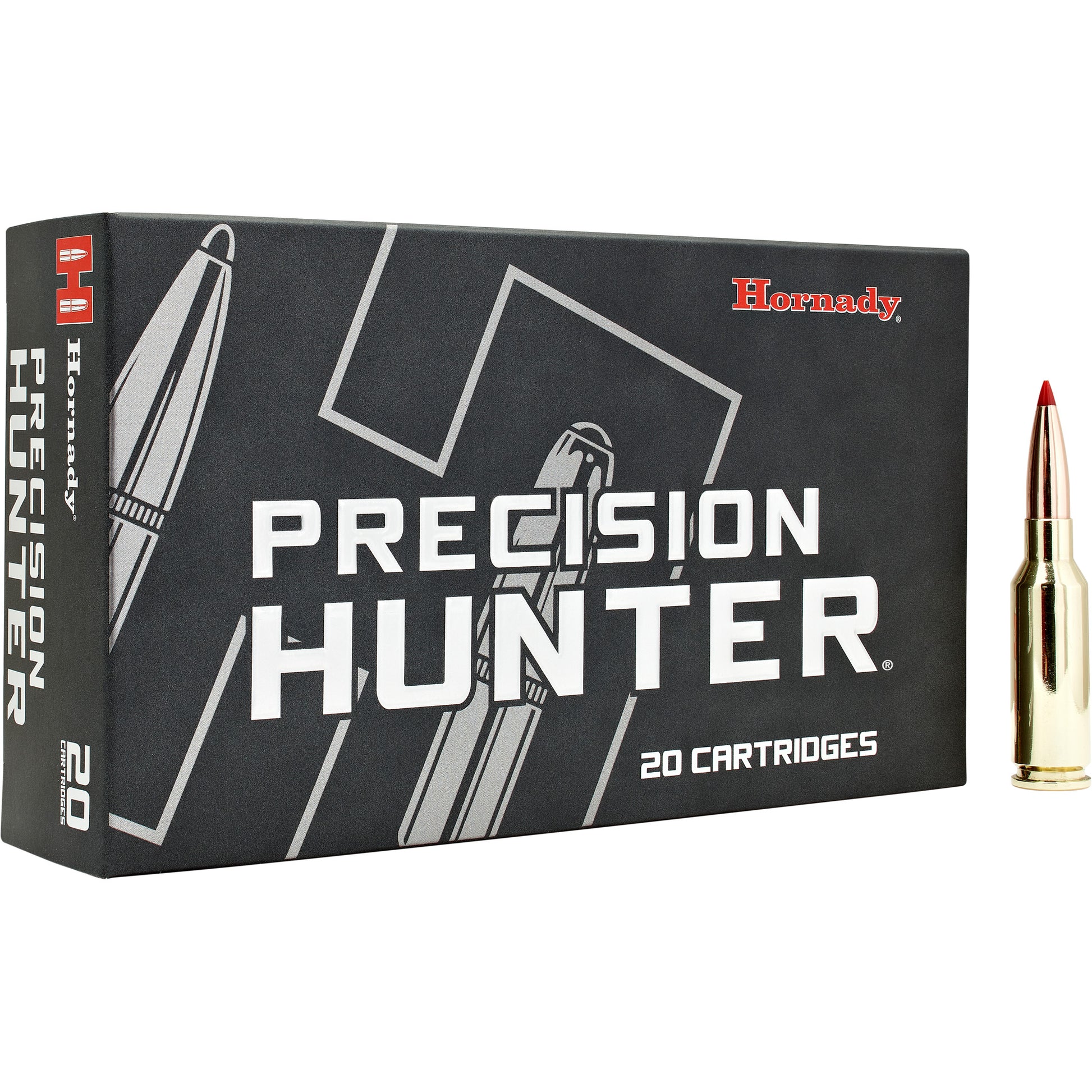 Hornady Precision Hunter 7mm PRC ELD-X 175 Grain Ammo * Match-Accurate Hunting Loads
