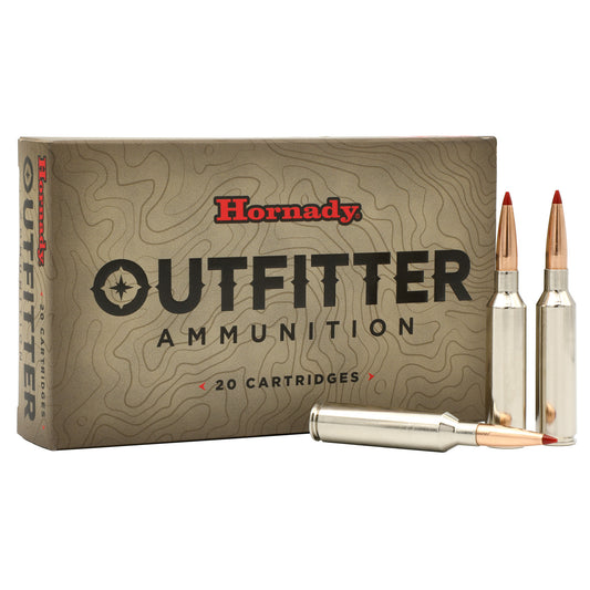 Hornady Outfitter .308 Winchester 150 Grain CX Ammunition * Sealed Watertight Nickel-Plated Cases for Rugged Performance