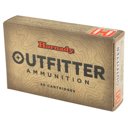Hornady Outfitter .375 H&H 250-Grain CX Ammunition, 20 Rounds Per Box