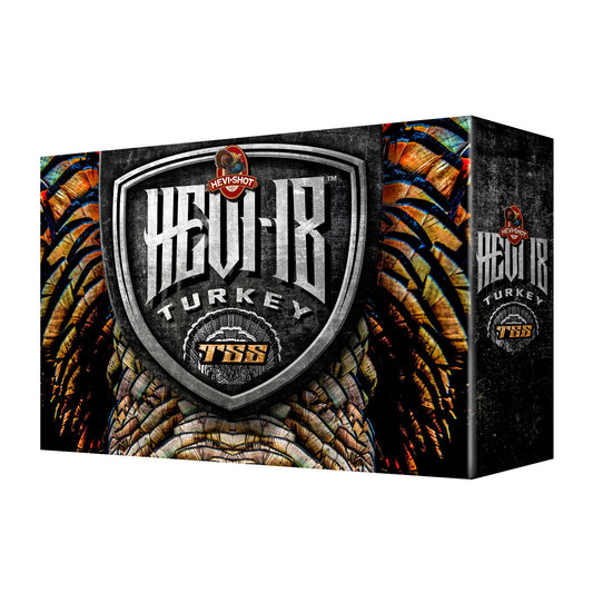 HEVI-Shot HEVI-18 TSS Turkey Shotshells for .410 Gauge - Max Dram, 13/16 oz, #7 Shot, 50 Rounds Case