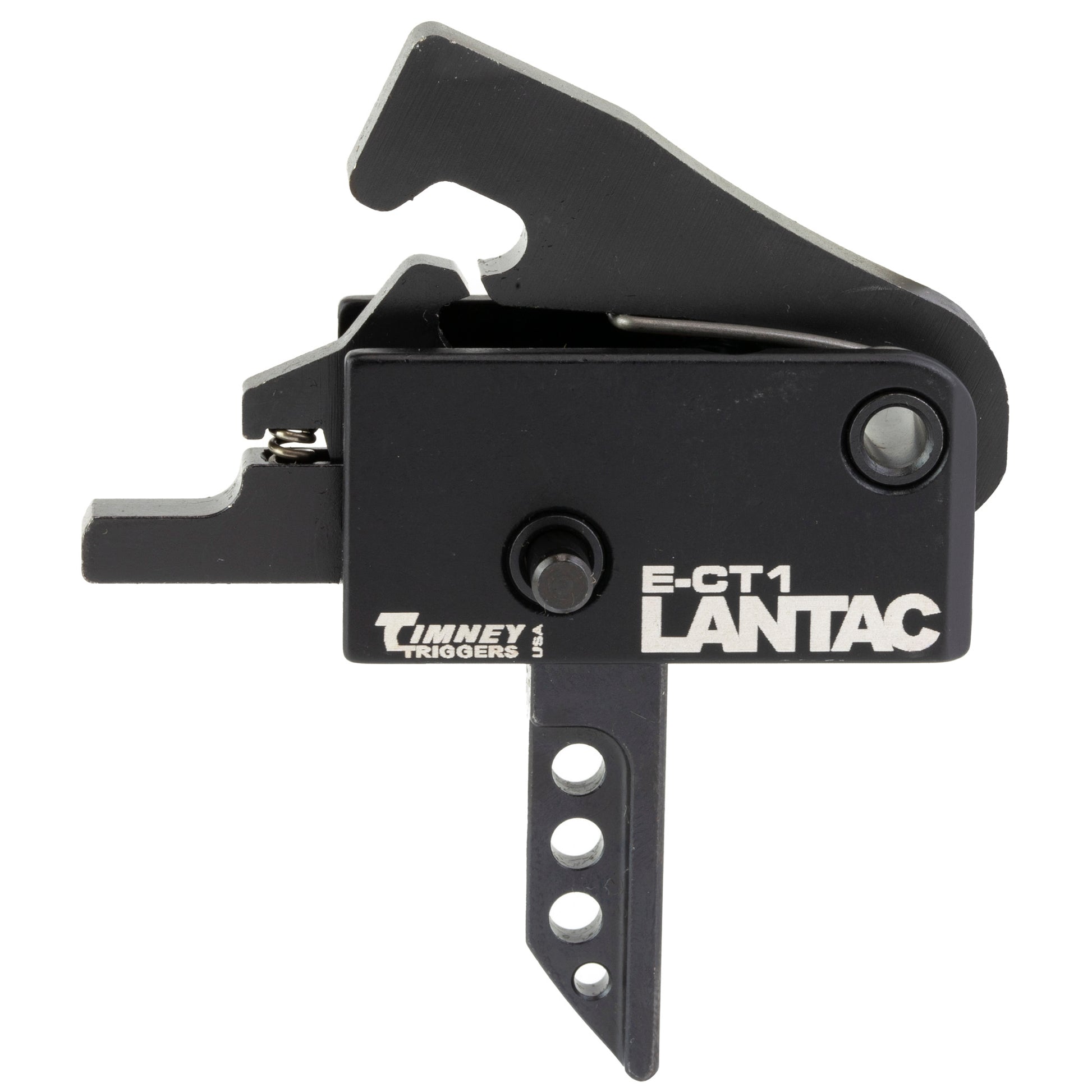 LanTac USA LLC E-CT1 Single Stage Trigger for AR-15 - Precision CNC Machined, Ultra Crisp Break, Short Reset, Black Finish