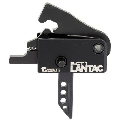 LanTac USA LLC E-CT1 Single Stage Trigger for AR-15 - Precision CNC Machined, Ultra Crisp Break, Short Reset, Black Finish