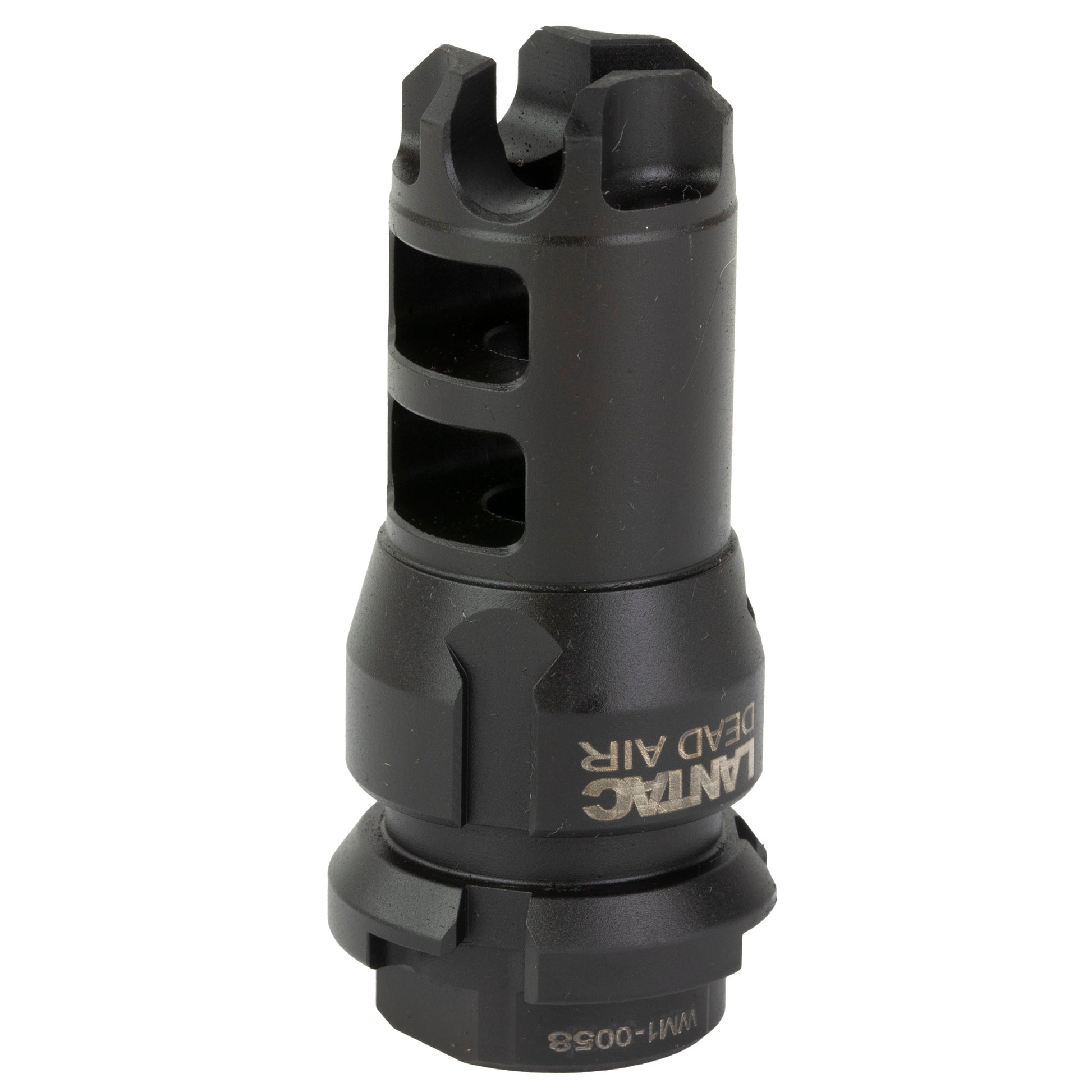 Lantac Dragon Muzzle Brake for 9mm with Dead Air KEYMO Mount - Black
