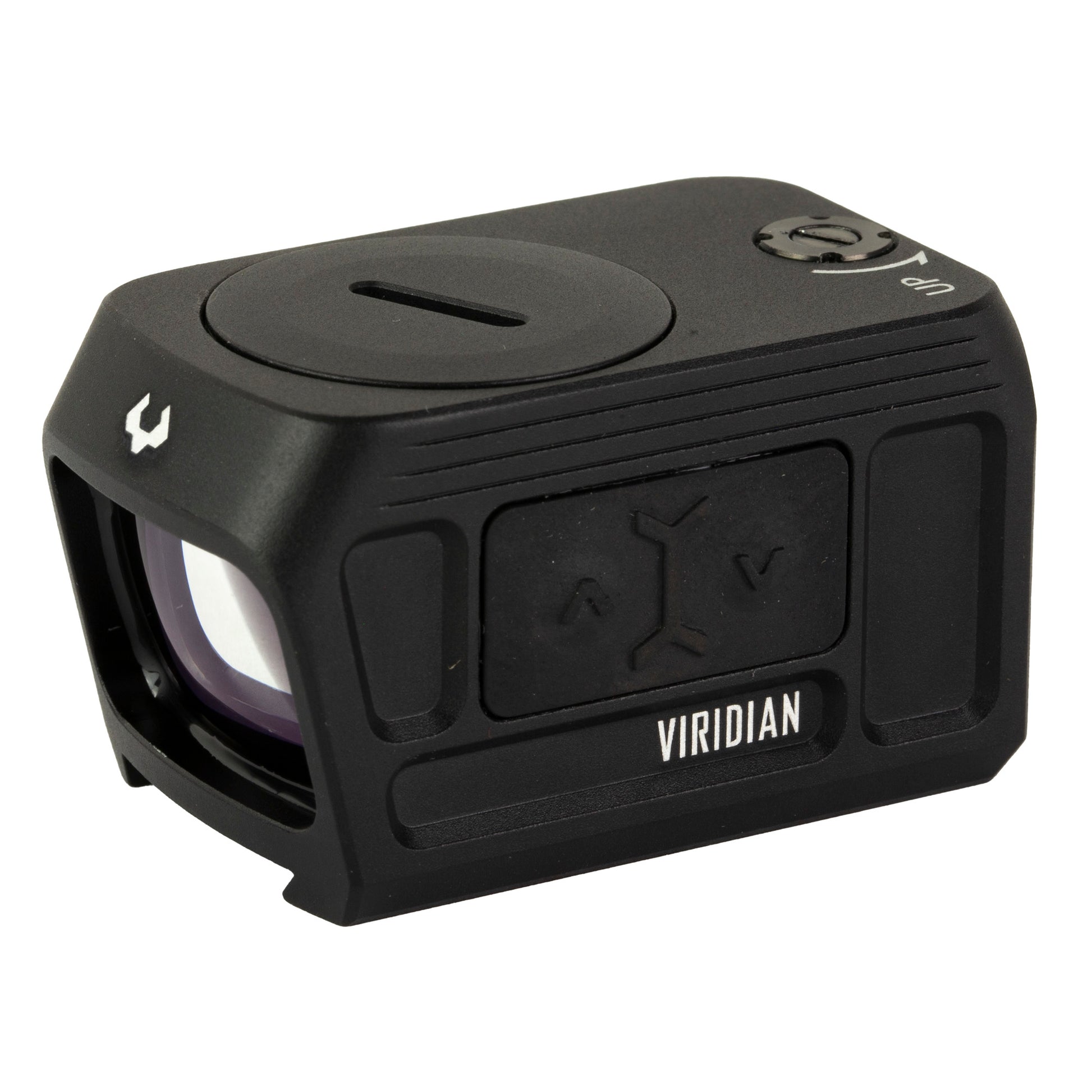 Viridian RFX45 Green Dot Reflex Sight with RMR Adapter * 24mm Objective, 1X Magnification, Black