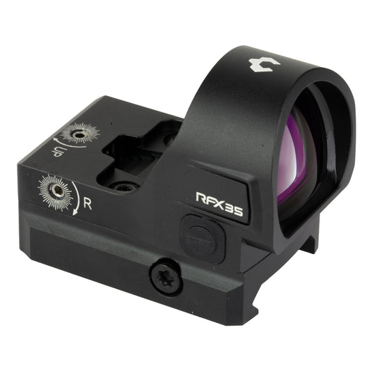 Viridian Weapon Technologies RFX-35 1X22 Micro Green Dot Reflex Sight for Full-Size Handguns, Shotguns, and Rifles