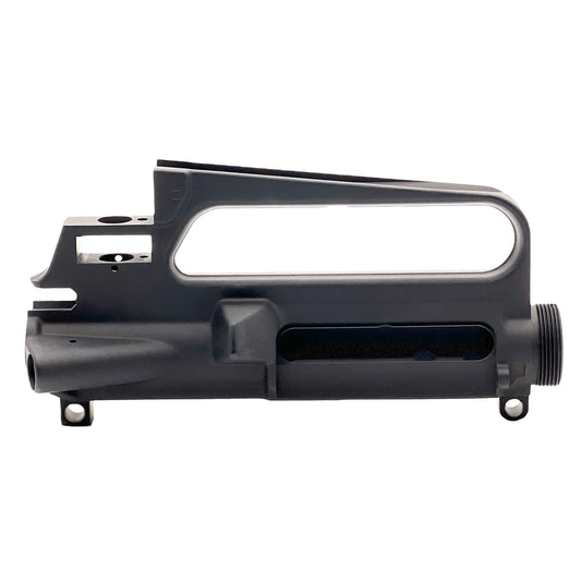 LBE Unlimited A2 Stripped Upper Receiver with Fixed Carry Handle * Black for AR-15 Builds