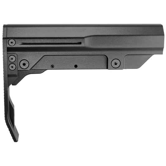 Mission First Tactical Battlelink Minimalist Stock for AR-15 in Black - Model BMSMIL-MTL-BL