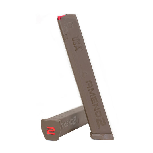 Amend2 A2-Stick 34-Round Magazine for Glock 9mm - Flat Dark Earth
