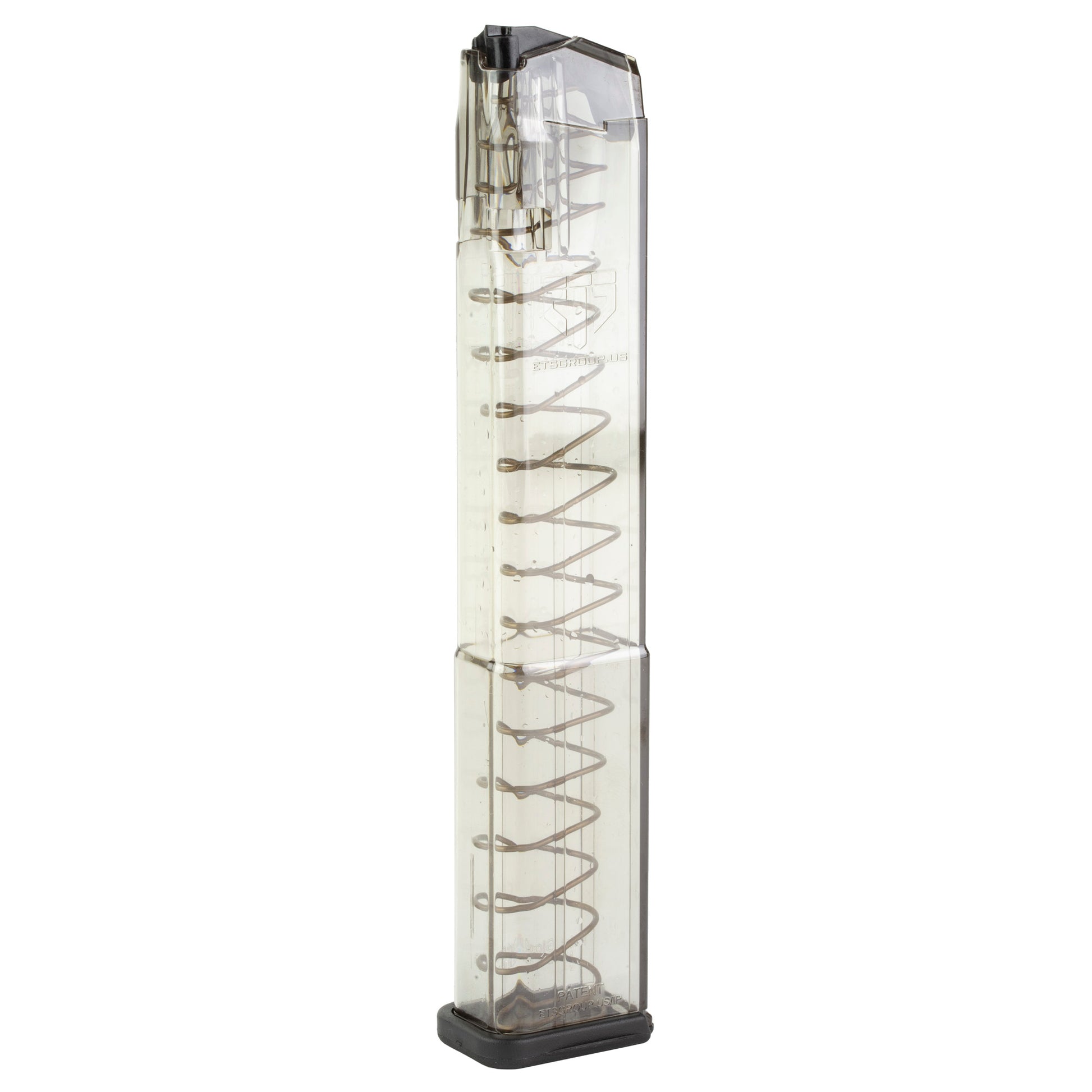 Elite Tactical Systems Group ETS MAG for Glock 17/19 9mm 32-Round G2 Clear Magazine