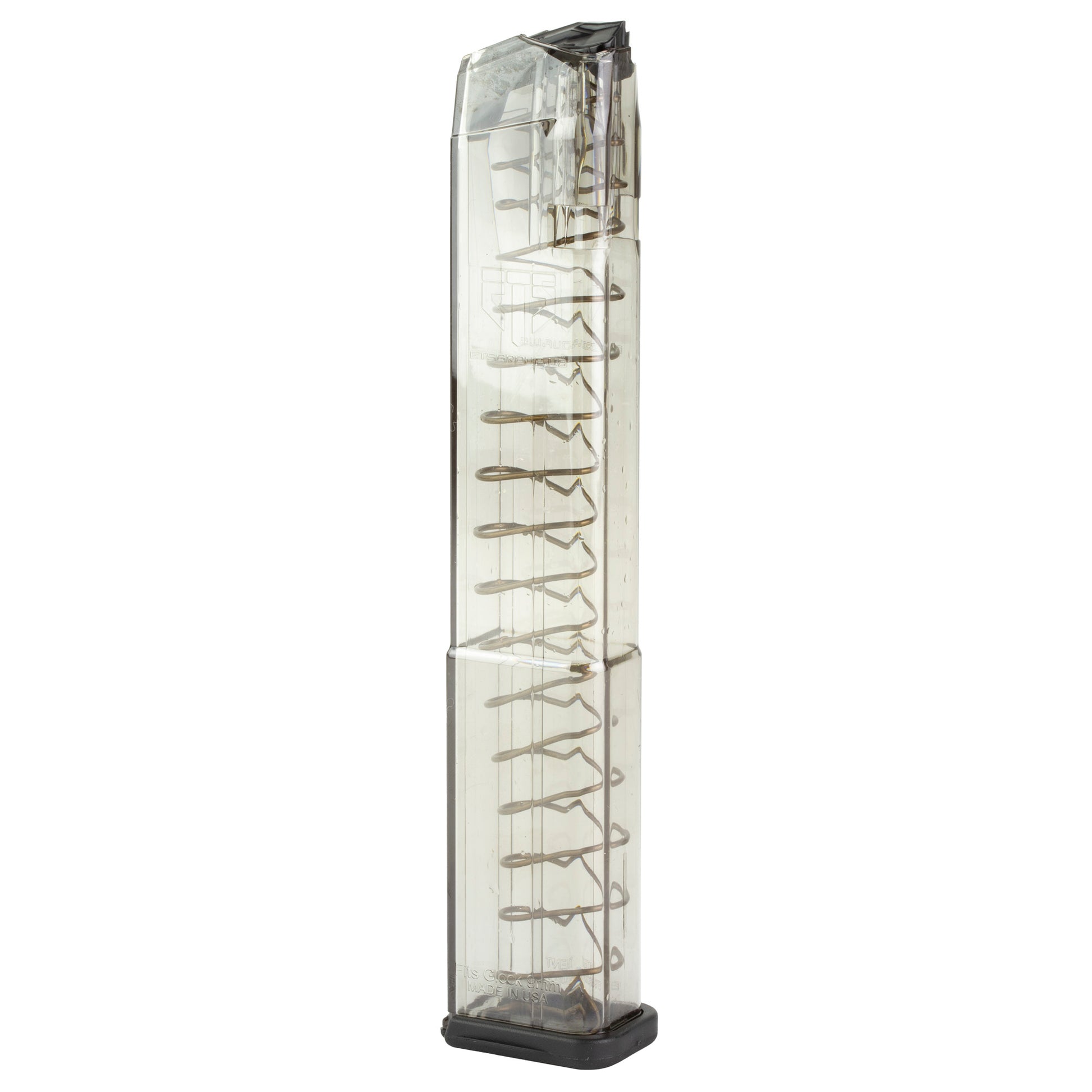 Elite Tactical Systems Group ETS MAG for Glock 17/19 9mm 32-Round G2 Clear Magazine