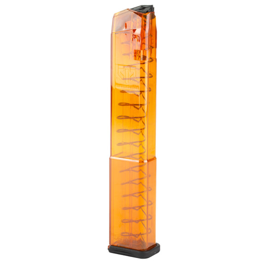 Elite Tactical Systems Group ETS MAG for Glock 17/19 9mm 32-Round Magazine - Orange