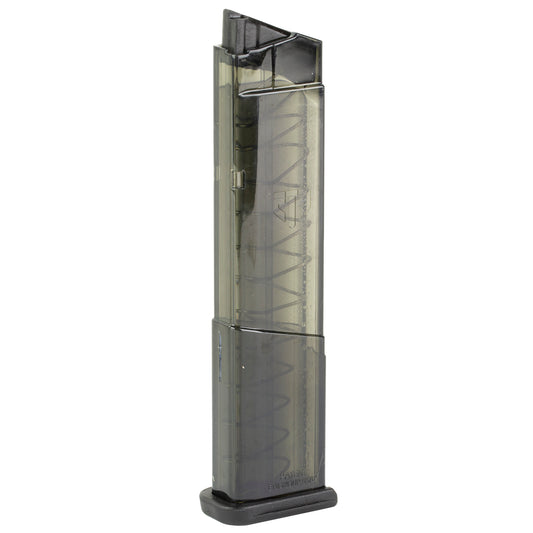 Elite Tactical Systems Group ETS Magazine for S&W Shield 9mm, 12-Round, Carbon Smoke