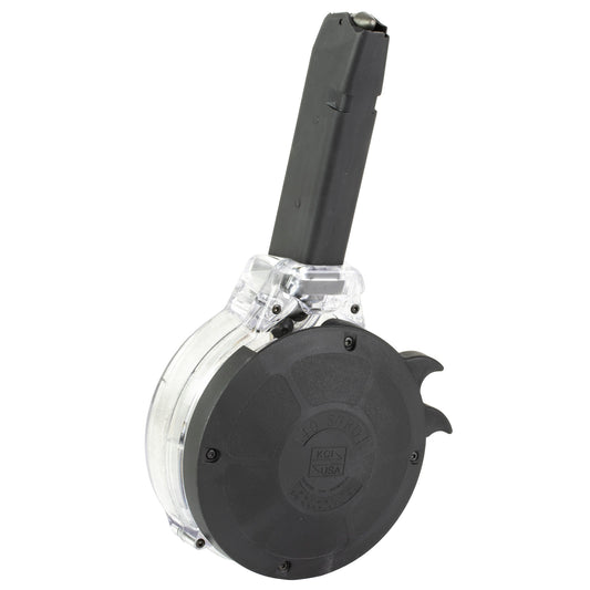 KCI USA Glock 40 S&W 50-Round Drum Magazine - Black, Part No. KCI-MZ028