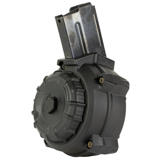 ProMag Industries Ruger Mini 30 7.62x39 50-Round Drum Magazine - Black, Part Number DRM-A101