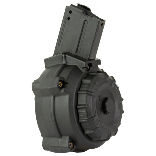 ProMag Industries Ruger Mini 30 7.62x39 50-Round Drum Magazine - Black, Part Number DRM-A101
