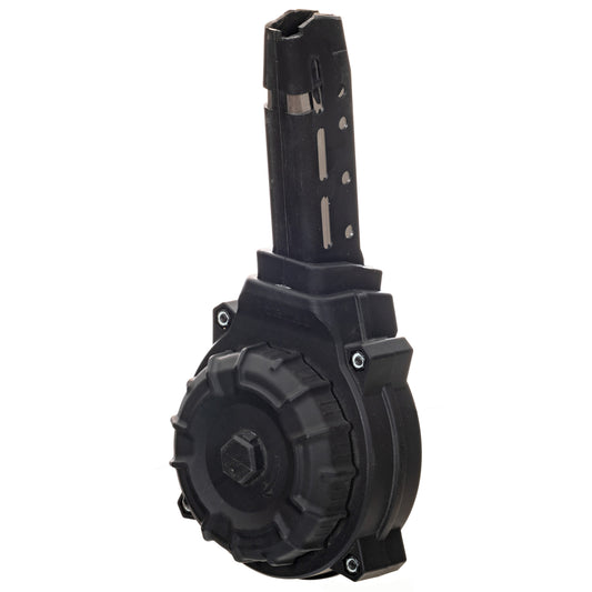 ProMag Industries 50-Round Black Drum Magazine for 9mm Handguns - Model DRM-A67