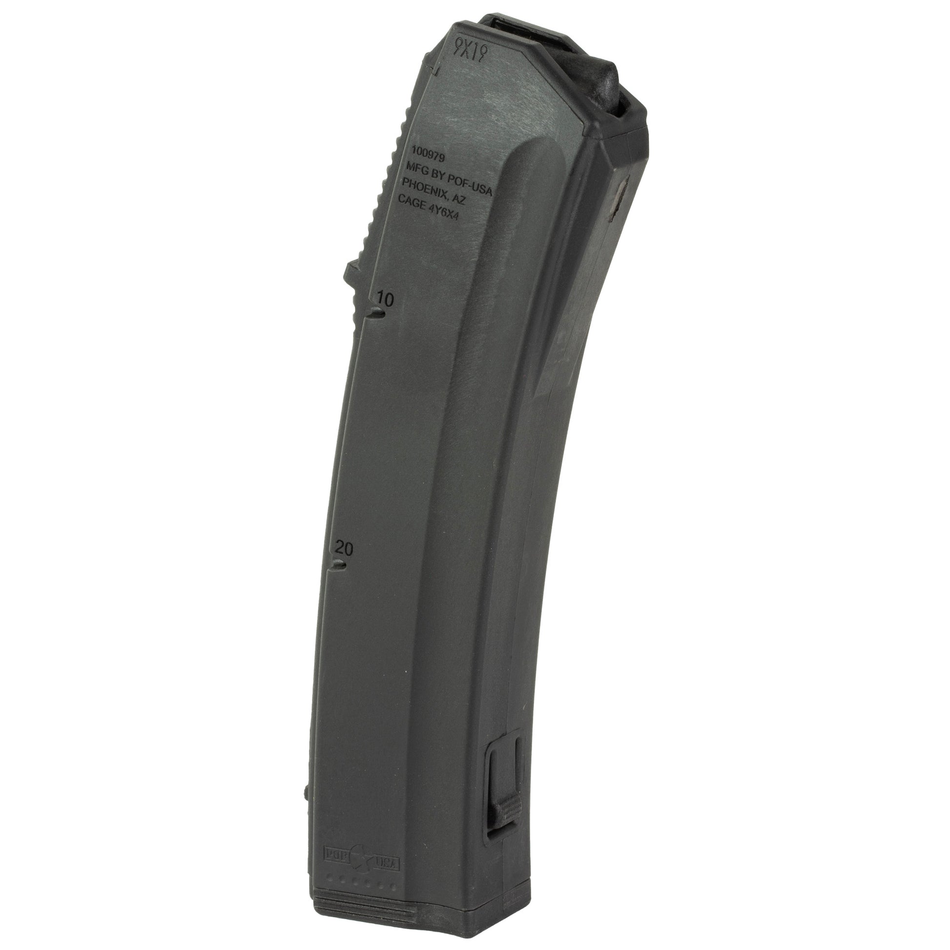 Patriot Ordnance Factory POF Phoenix 9mm 20-Round Magazine - Black