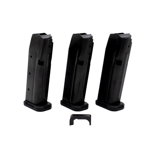 Shield Arms S15 Combo Magazine for Glock 43X and Glock 48 * 15 Rounds, 9mm, Black