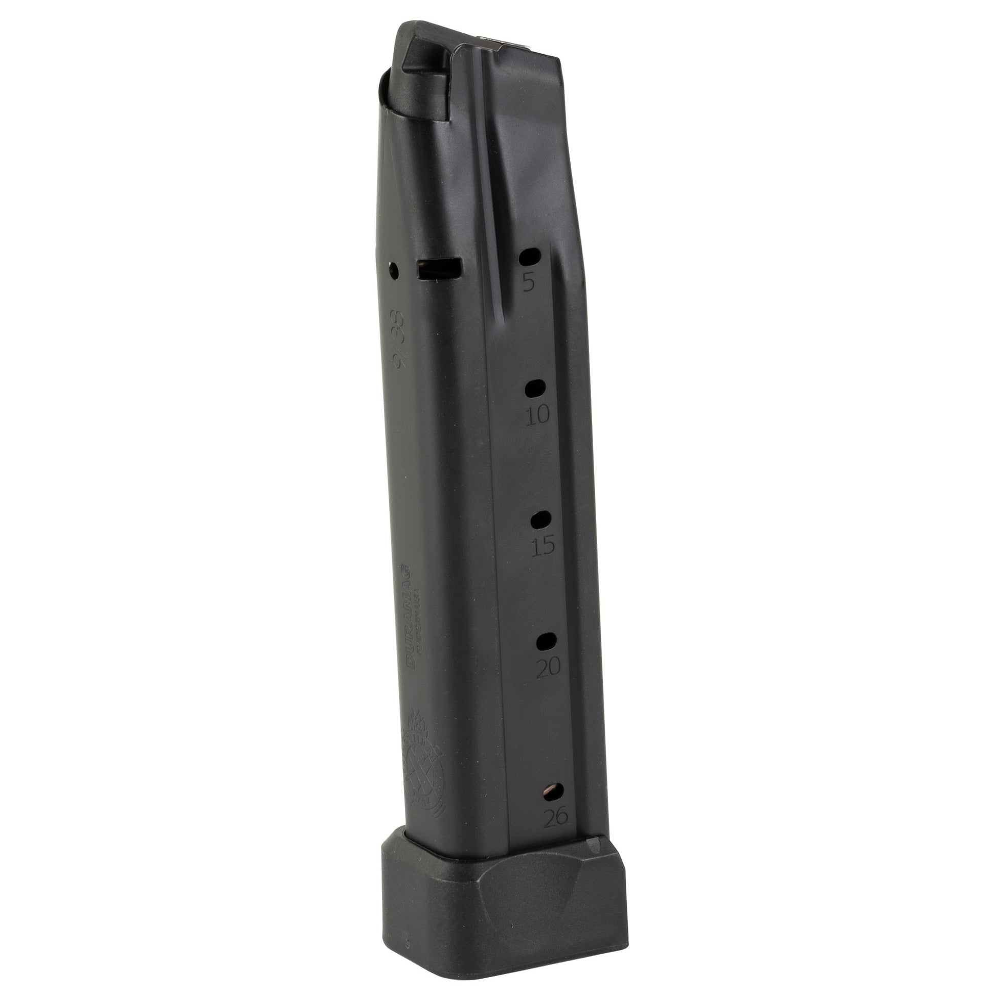 Springfield 1911 DS 26-Round 9mm Magazine * Durable Stainless Steel with Witness Holes