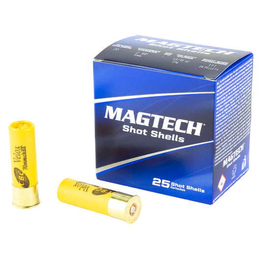 Magtech 20 Gauge 2.75-Inch Buckshot Shot Shells * 25 Rounds per Box, 250 per Case