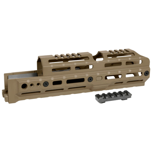 Midwest Industries Alpha Series M-LOK Handguard for AK Rifles - Flat Dark Earth, 10 Inches