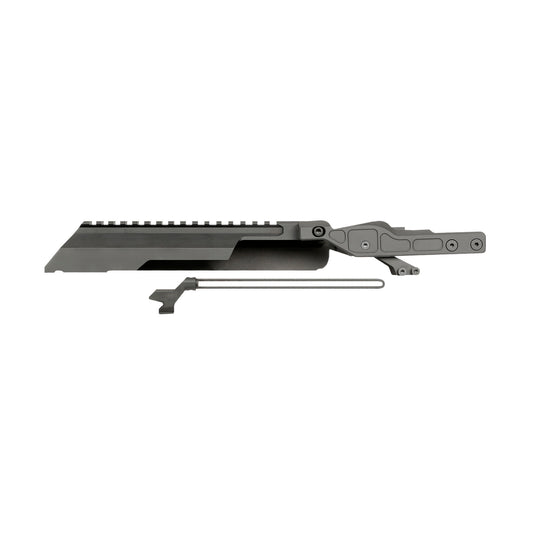 Midwest Industries Alpha Series Top Cover for AK Rifles - Black (Part MI-AK-ALPHA-RTC)