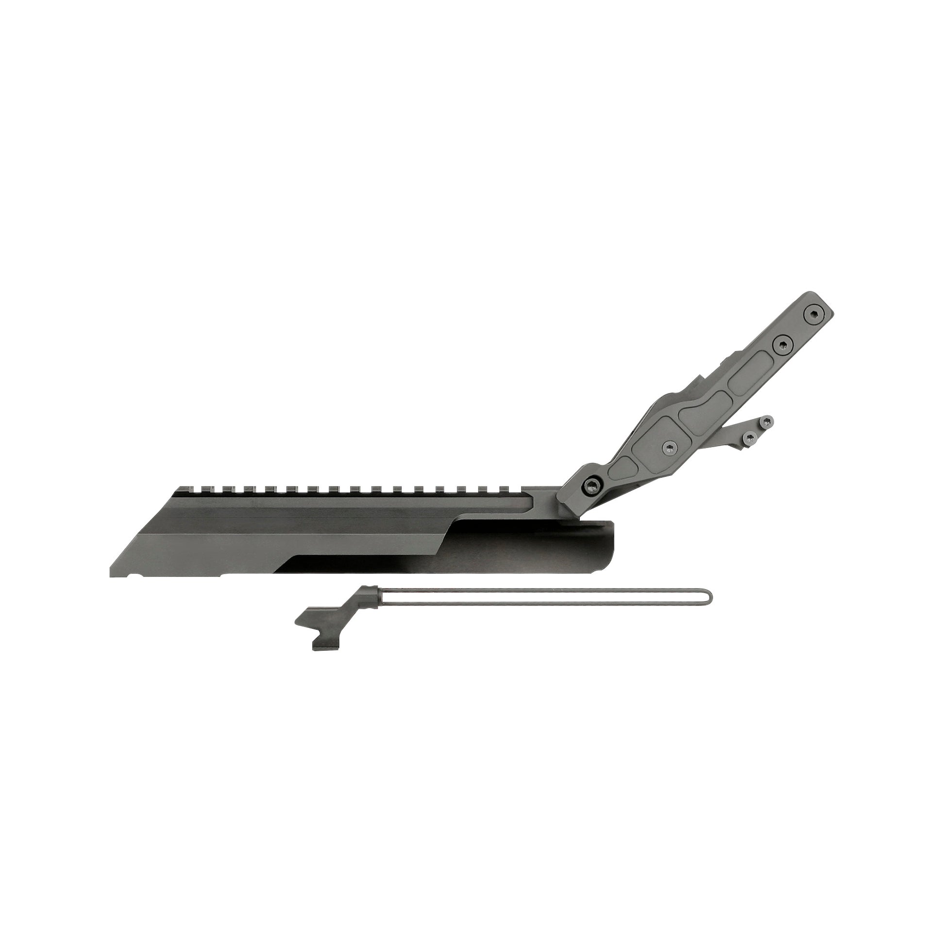 Midwest Industries Alpha Series Top Cover for AK Rifles - Black (Part MI-AK-ALPHA-RTC)