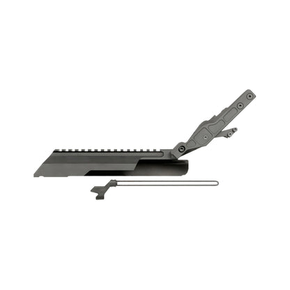 Midwest Industries Alpha Series Top Cover for AK Rifles - Black (Part MI-AK-ALPHA-RTC)