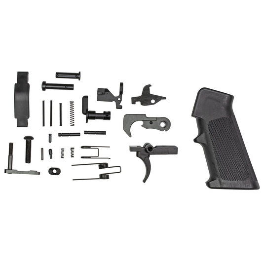 Odin Works ODAC-LPK-ENHANCED Enhanced Complete Lower Parts Kit with Nitride Coating in Black