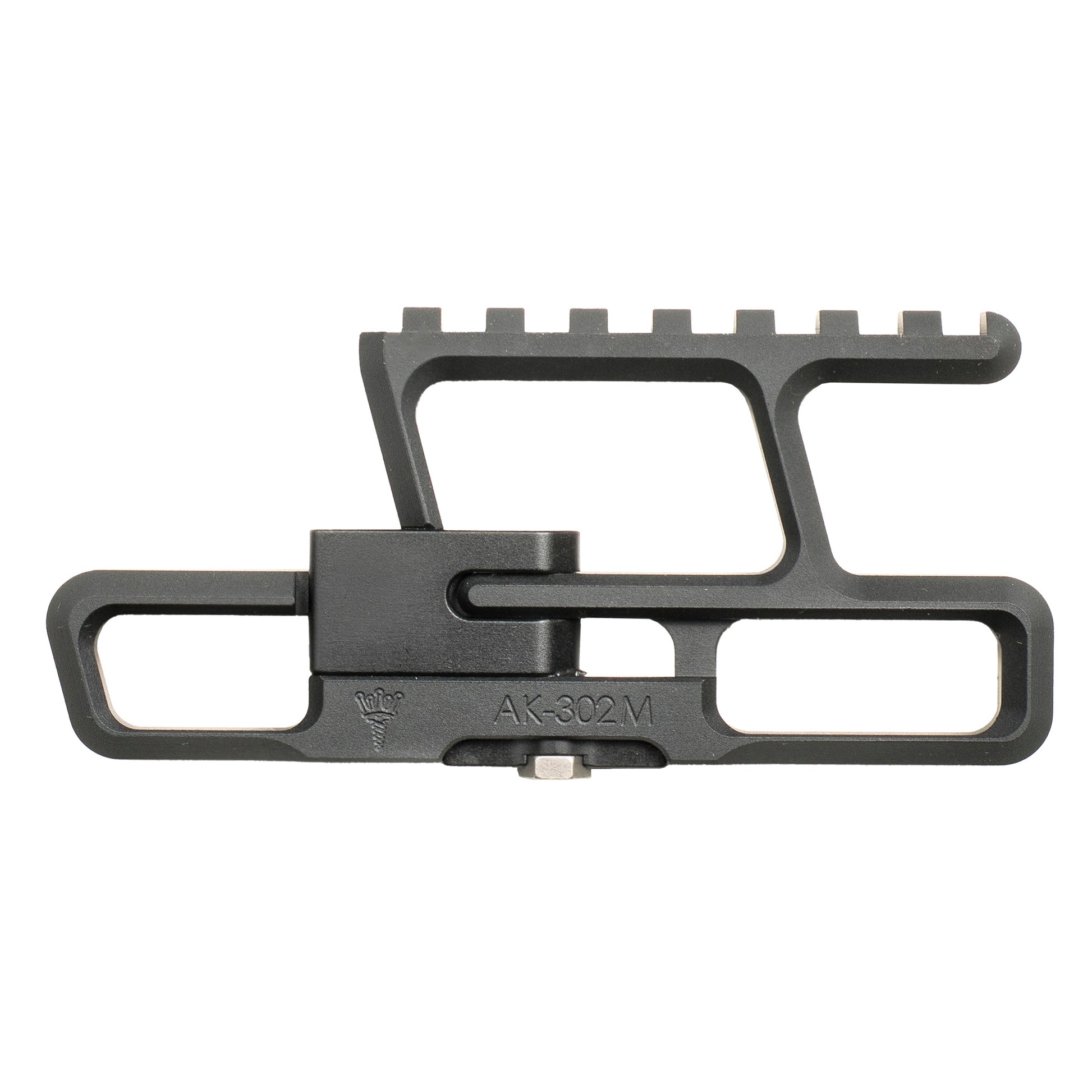 RS Regulate AK-302M Rear Biased Modular Side Mount Lower for AK Rifles in Black