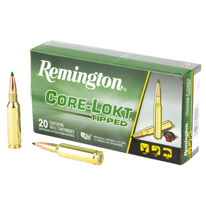 Remington Core-Lokt Tipped 6.5 Creedmoor Rifle Ammo - 129 Grain, Box of 20