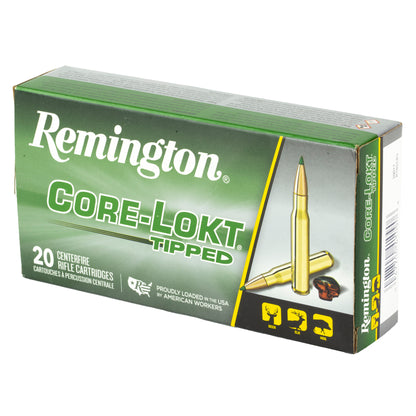 Remington Core-Lokt Tipped 6.5 Creedmoor Rifle Ammo - 129 Grain, Box of 20