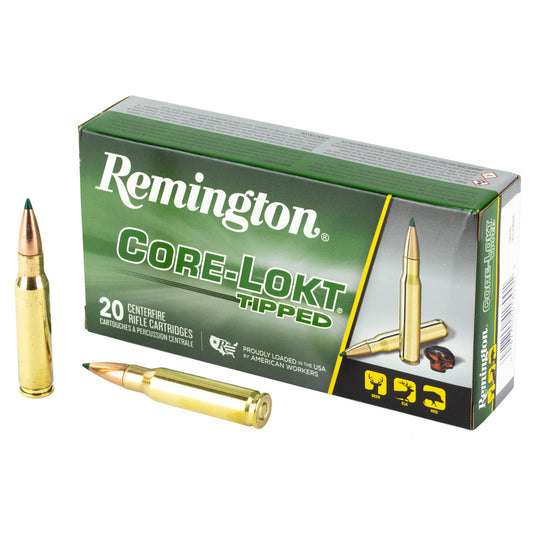 Remington Core-Lokt Tipped .308 Winchester 150-Grain Ammo (20 Round Box)