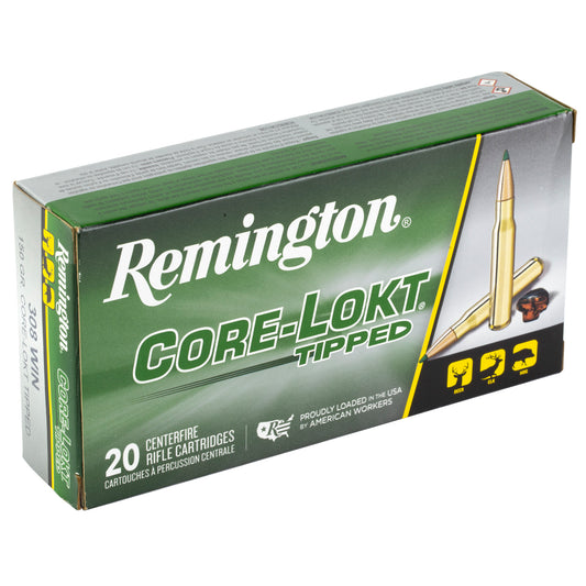 Remington Core-Lokt Tipped .308 Winchester 150-Grain Ammo (20 Round Box)