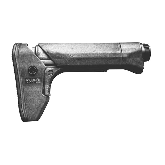 Reptilia RECC-E Black Recce Carbine Stock for AR-15 and AR-10 Rifles