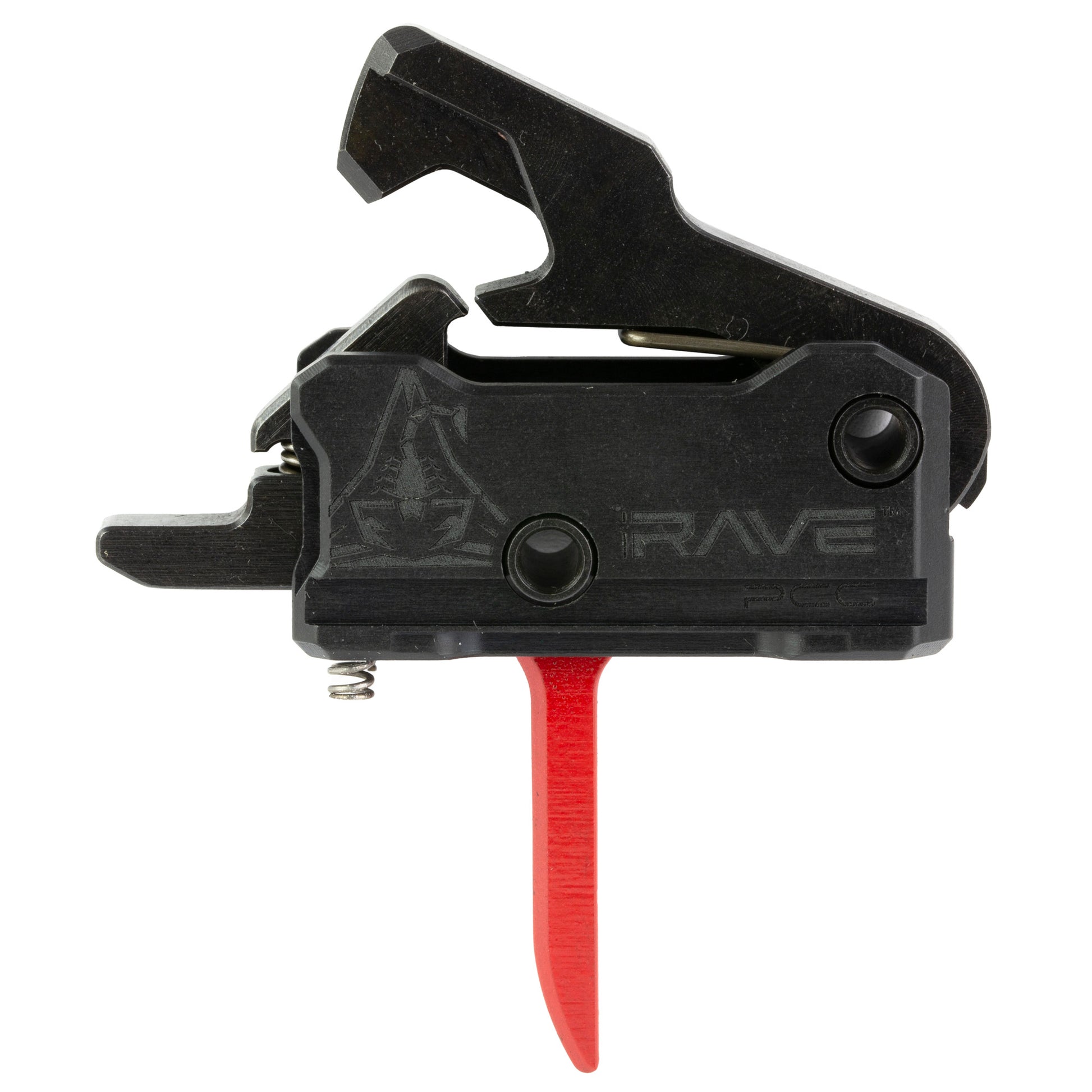 Rise Armament RAVE-PCC Flat Red Trigger for PCC and AR-15 Rifles