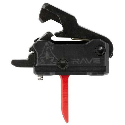 Rise Armament RAVE-PCC Flat Red Trigger for PCC and AR-15 Rifles