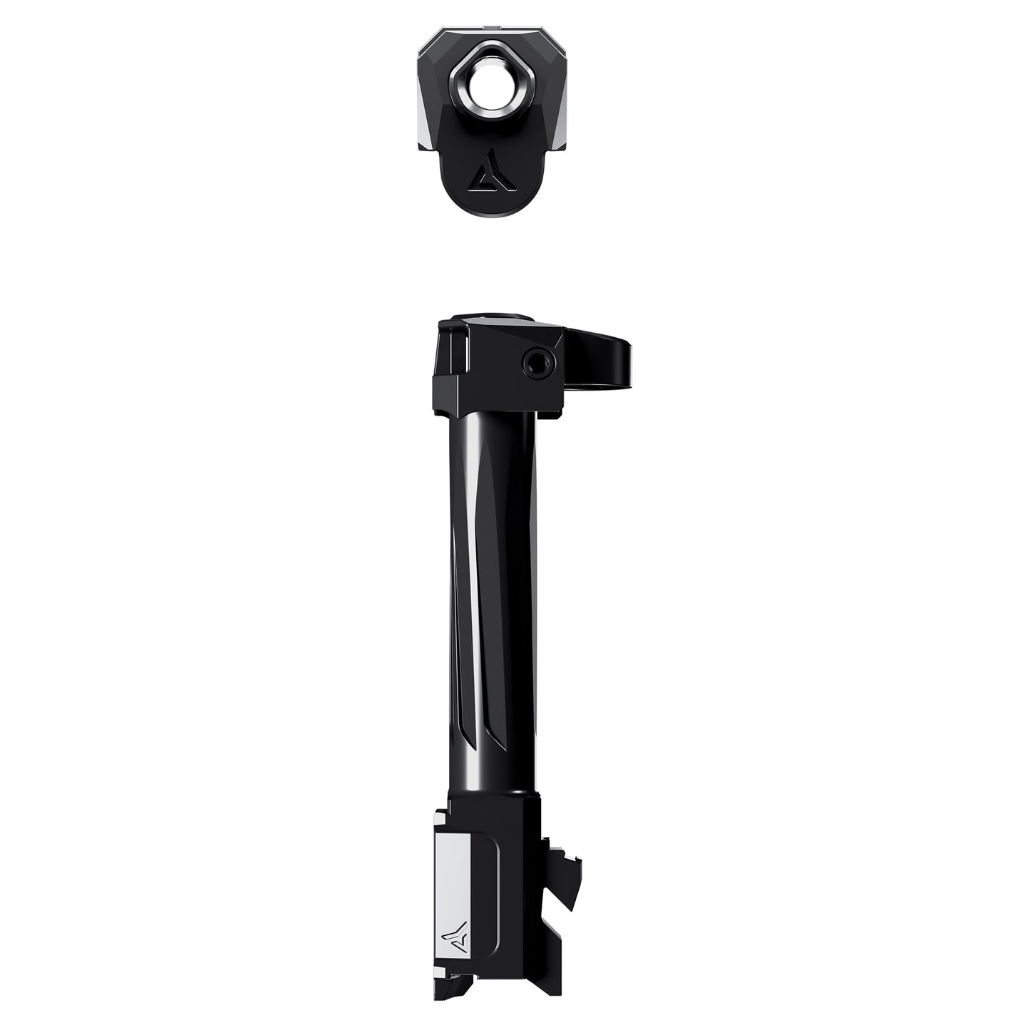 Radian Weapons Afterburner Ramjet Micro Compensator for Glock 19 G5 * 9mm, Black